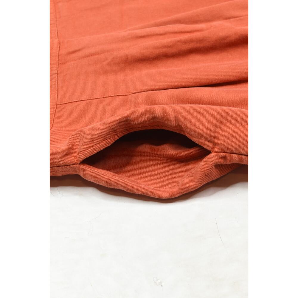 FARM Rio Orange Button-Front Jumpsuit - Picture 4 of 12